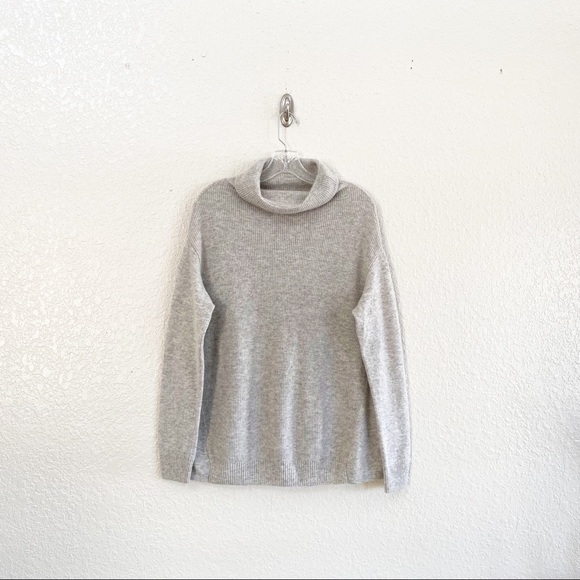 Vineyard Vines Sweater Turtleneck Cashmere Wool Knit Whale Ribbed